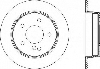 OPEN PARTS bdr129310 -  Тормозной диск